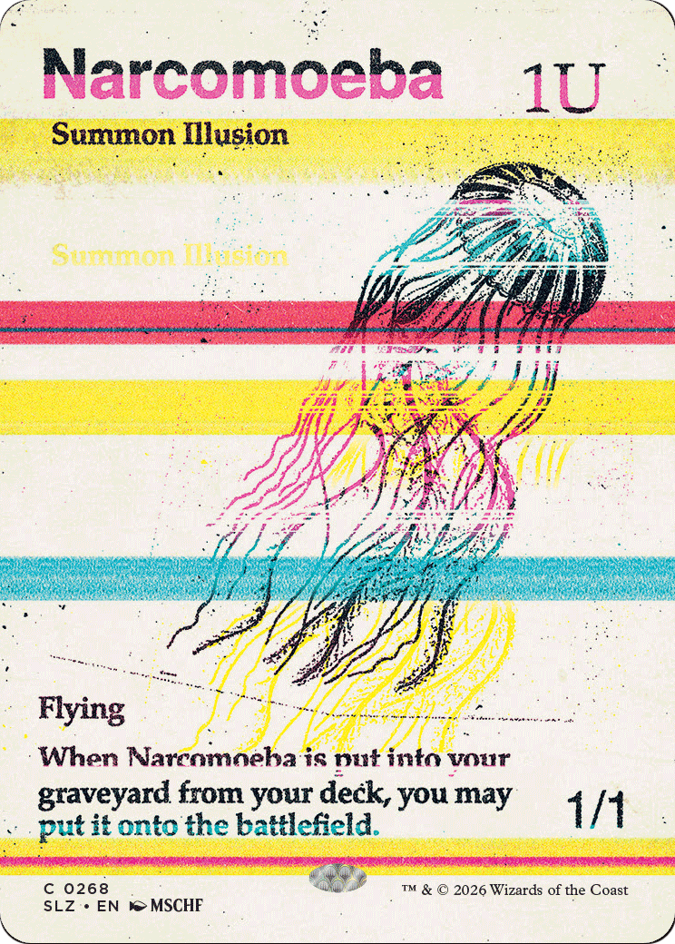Narcomoeba (0268) [Secret Lair x MSCHF: The Zeta Set] | Gate City Games LLC