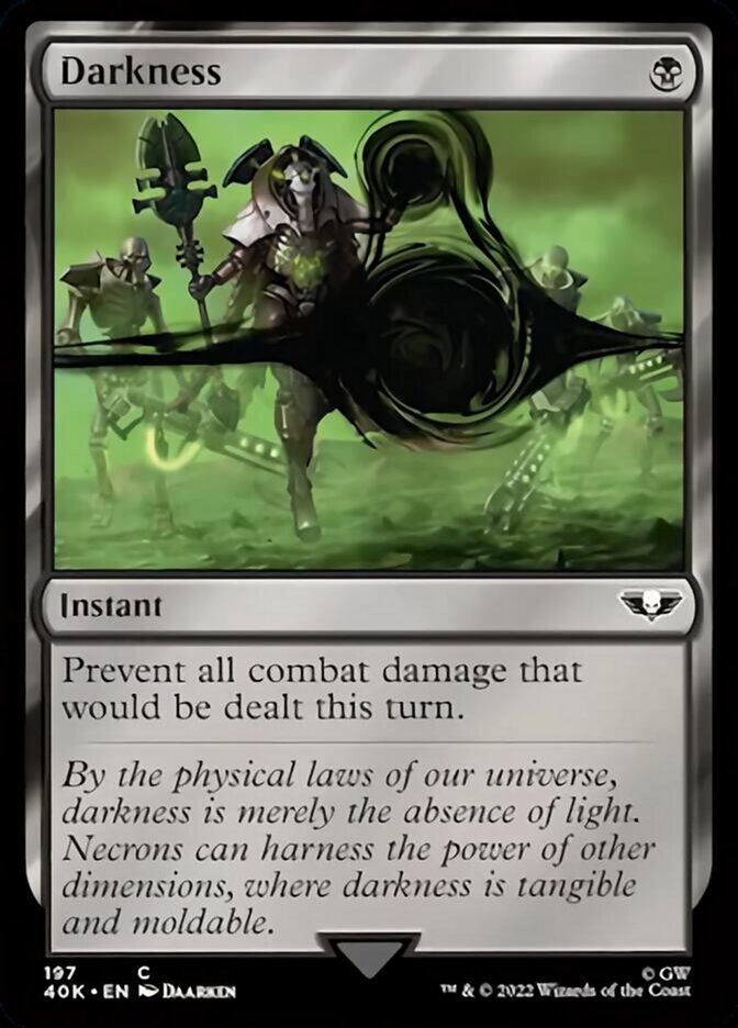 Darkness (Surge Foil) [Warhammer 40,000] | Gate City Games LLC