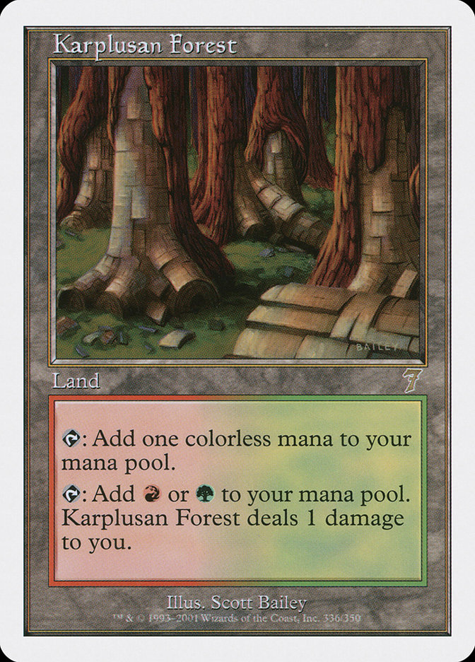 Karplusan Forest [Seventh Edition] | Gate City Games LLC