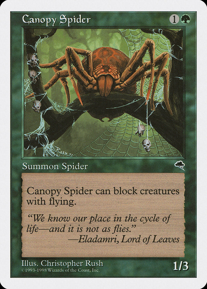 Canopy Spider [Anthologies] | Gate City Games LLC