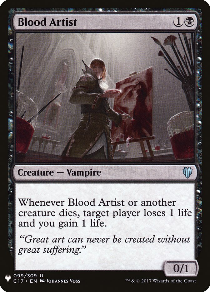 Blood Artist [Mystery Booster] | Gate City Games LLC