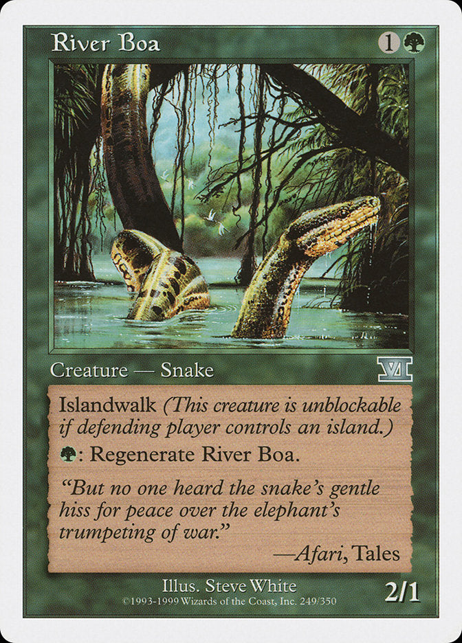 River Boa [Classic Sixth Edition] | Gate City Games LLC