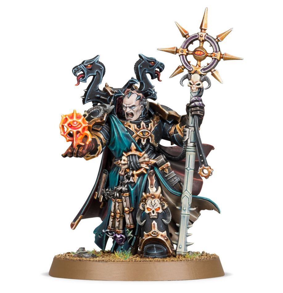 Warhammer 40K: Chaos Space Marines Sorcerer | Gate City Games LLC