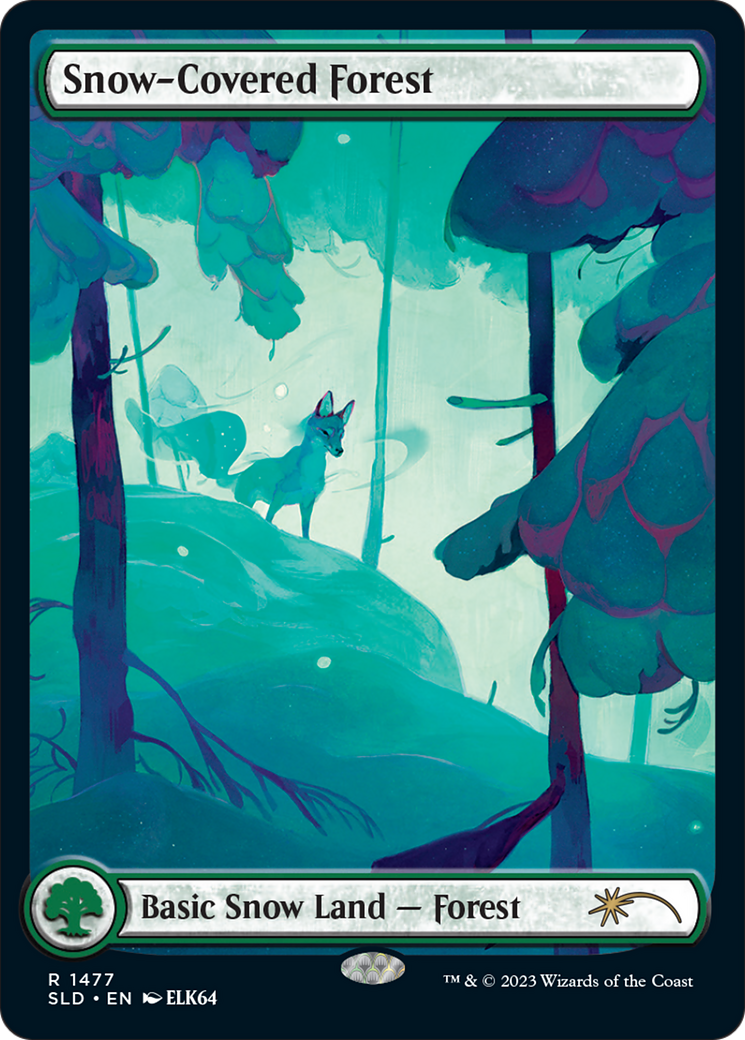 Snow-Covered Forest (1477) [Secret Lair Drop Series] | Gate City Games LLC
