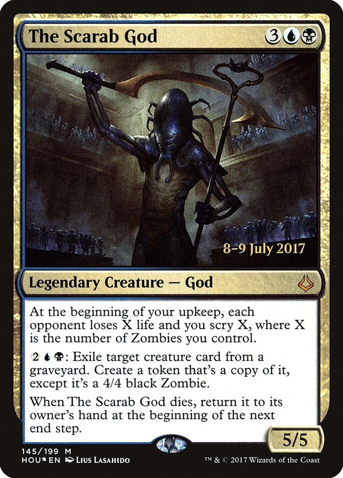 The Scarab God [Hour of Devastation Prerelease Promos] | Gate City Games LLC