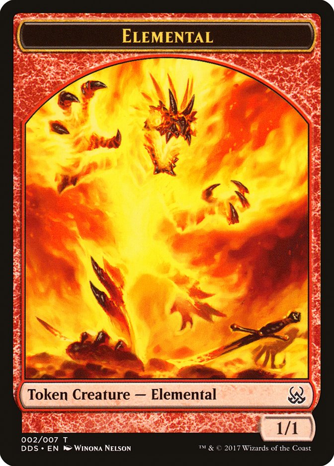 Elemental Token [Duel Decks: Mind vs. Might Tokens] | Gate City Games LLC