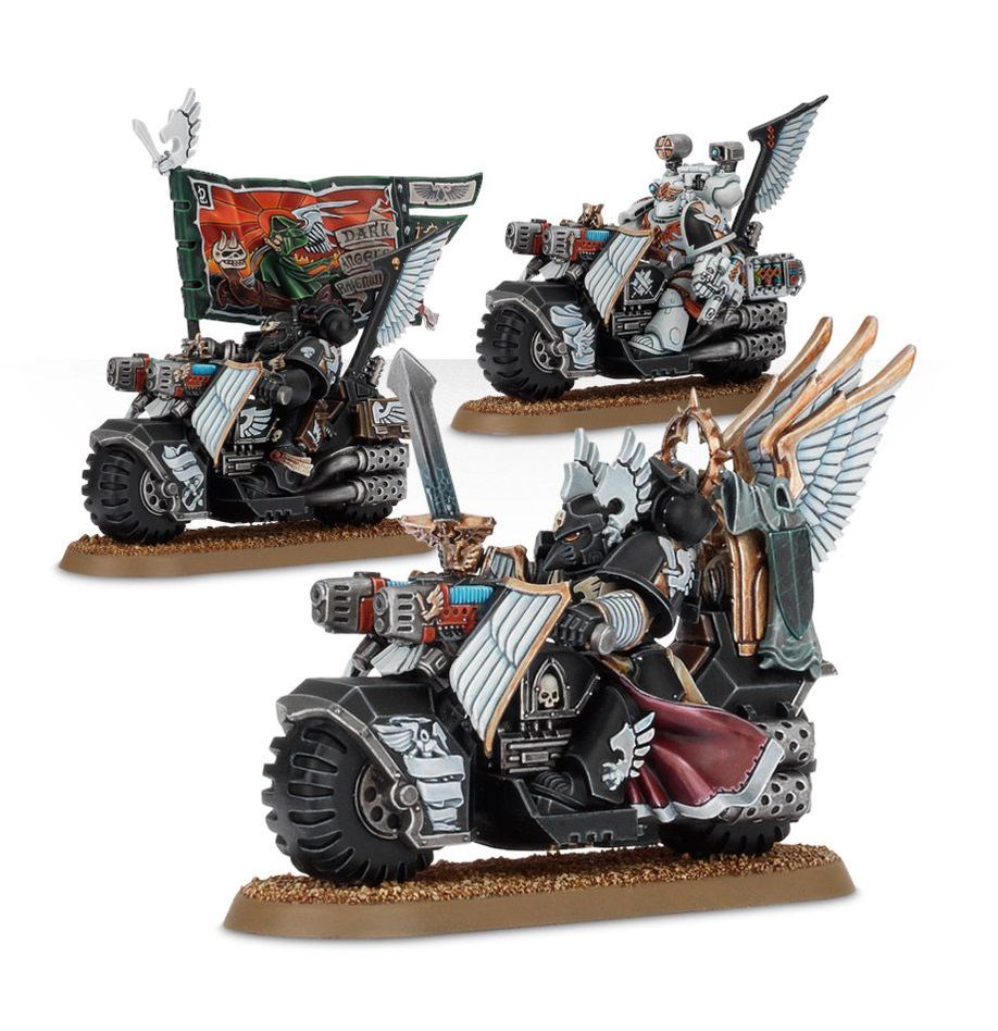 Dark Angels: Ravenwing Command Squad | Gate City Games LLC