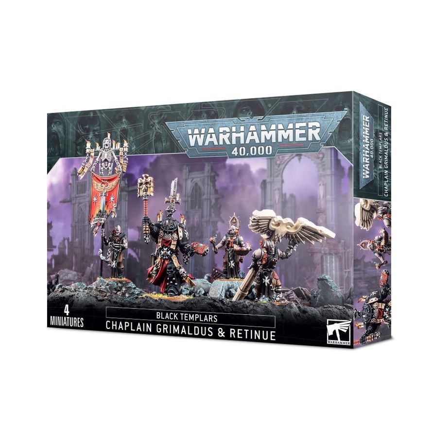 Black Templars: Grimaldus & Retinue | Gate City Games LLC