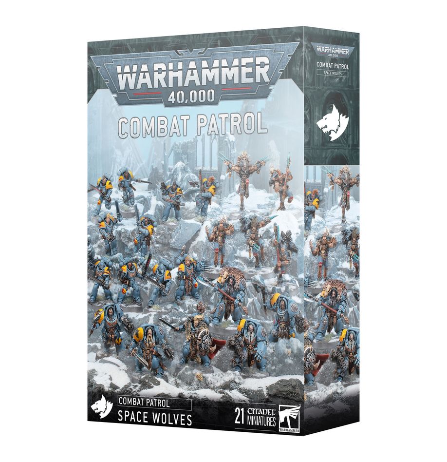 Warhammer 40K: Combat Patrol: Space Wolves | Gate City Games LLC
