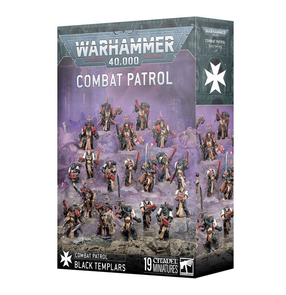 Warhammer 40K: Combat Patrol: Black Templars | Gate City Games LLC