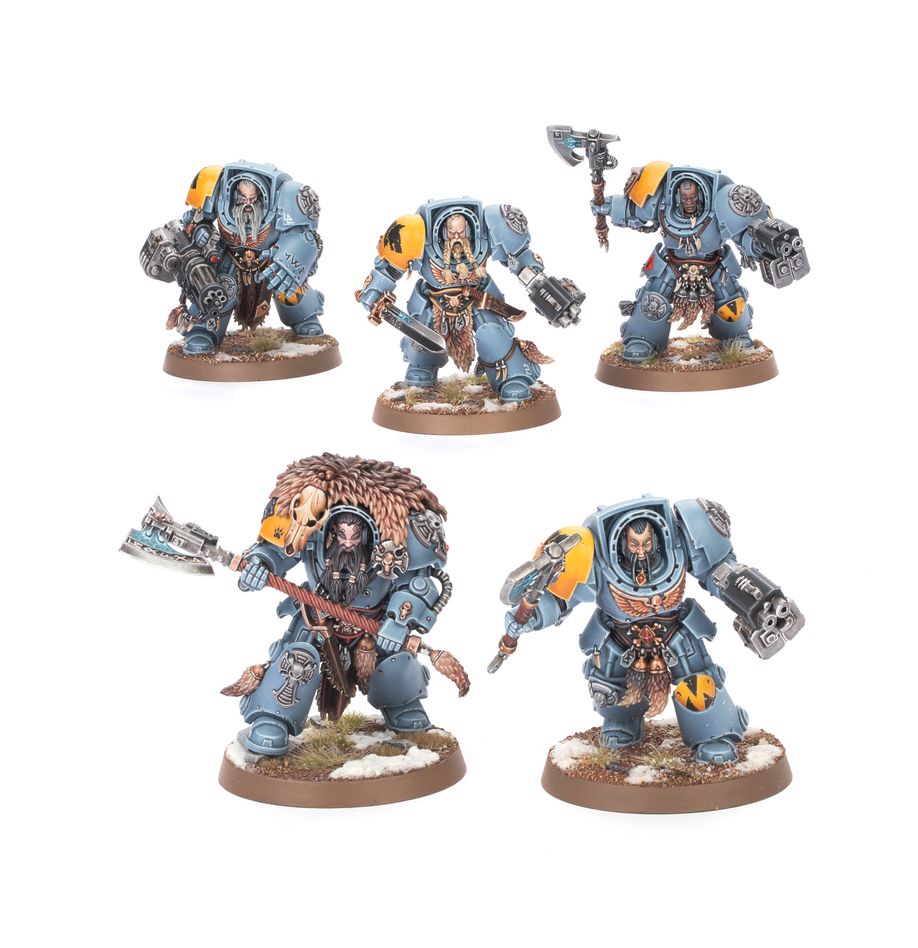 Space Wolves: Wolf Guard Terminators | Gate City Games LLC