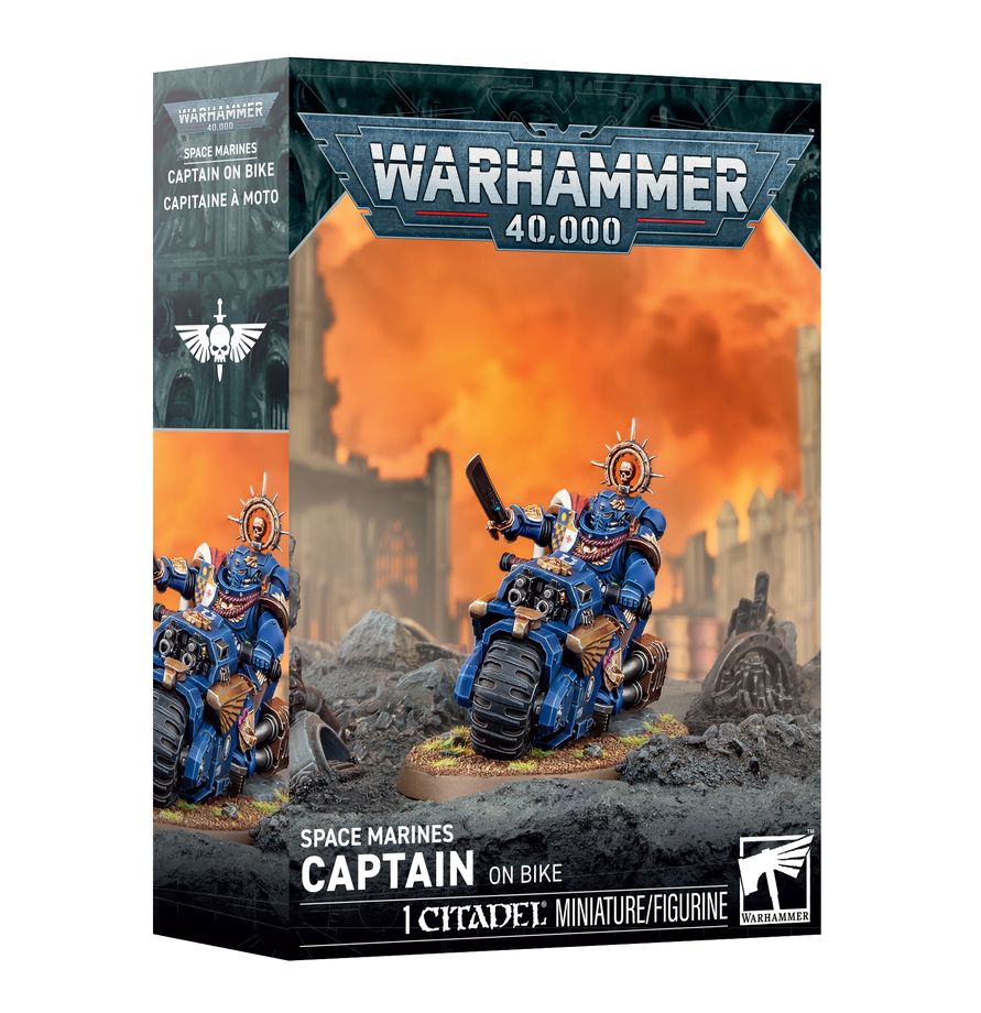 Space Marines: Captain on Bike | Gate City Games LLC
