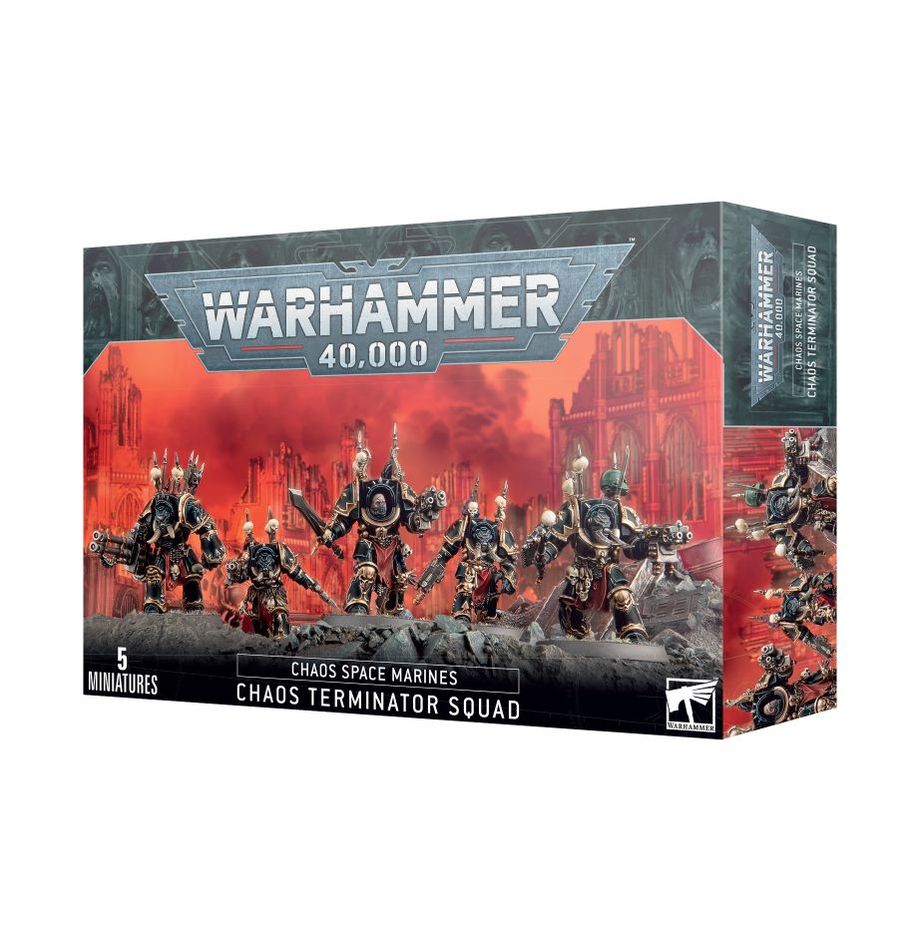 Warhammer 40K: Chaos Terminator Squad | Gate City Games LLC