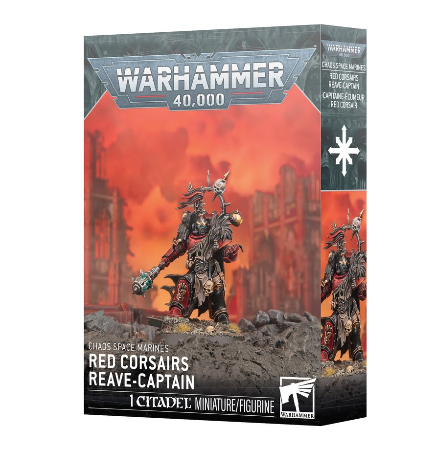 Chaos Space Marines: Corsairs Reave-Captain | Gate City Games LLC