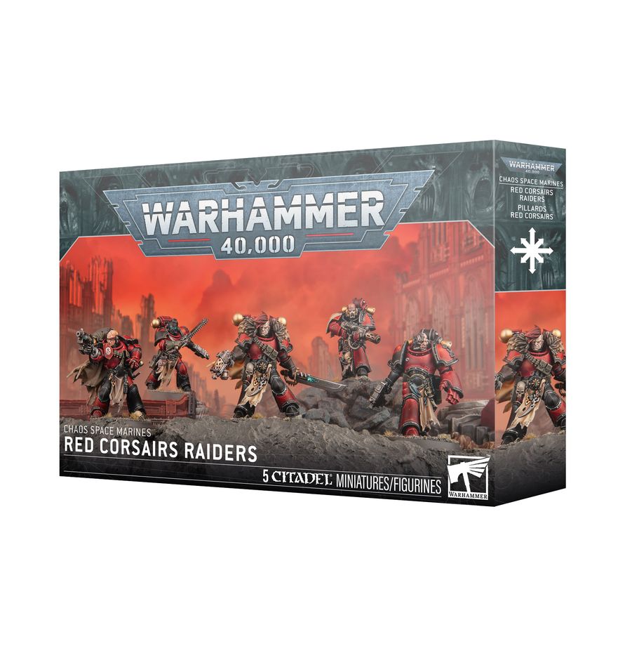 Chaos Space Marines: Red Corsairs Raiders | Gate City Games LLC