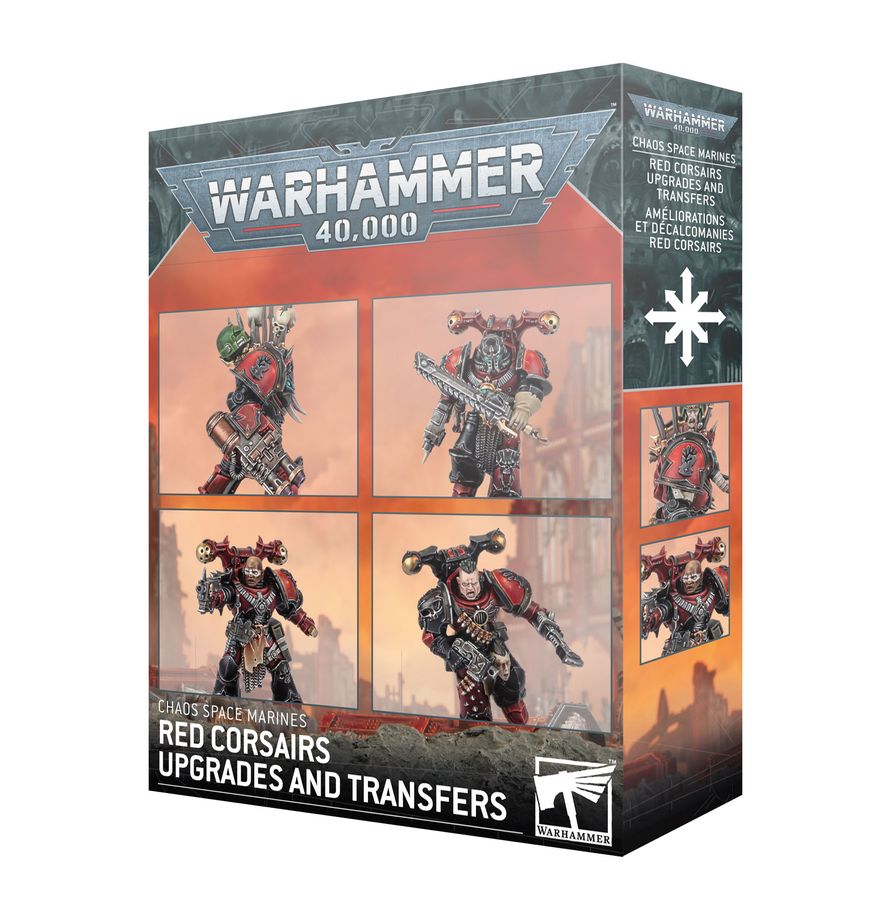 Chaos Space Marines: Red Corsairs Upgrades and Transfers | Gate City Games LLC