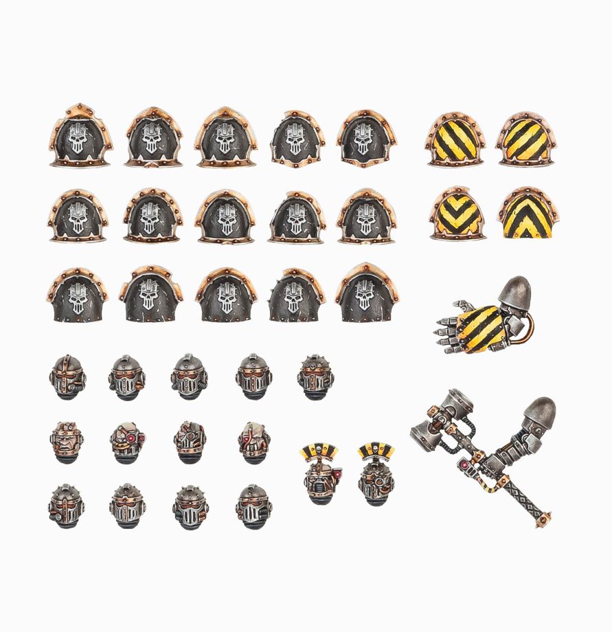 Warhammer 40k: Chaos Space Marines: Iron Warriors Upgrades | Gate City Games LLC