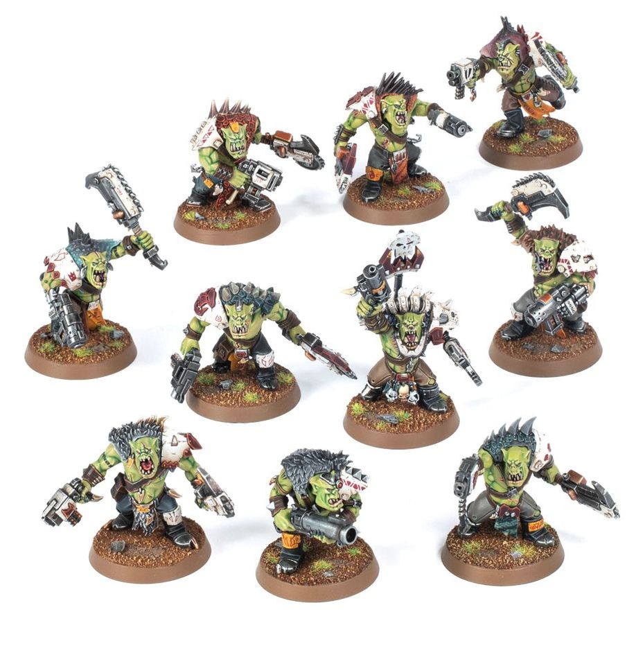 Warhammer 40k Orks: Beast Snagga Boyz | Gate City Games LLC