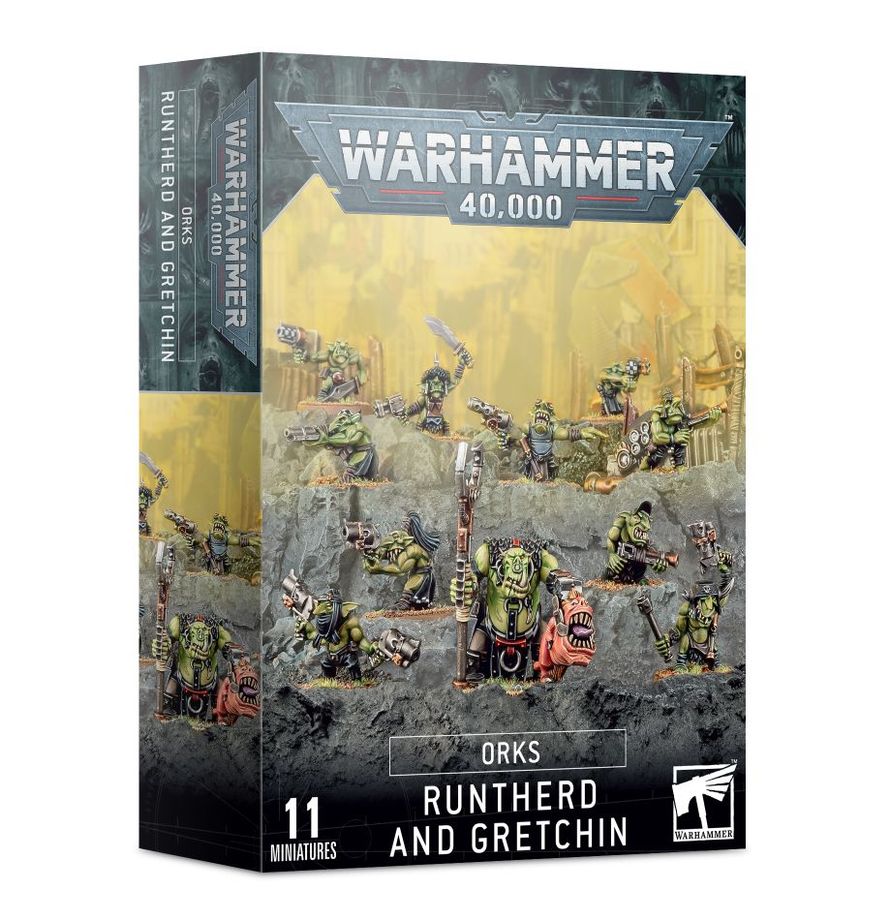 Warhammer 40k: Orks: Runtherd and Gretchen | Gate City Games LLC