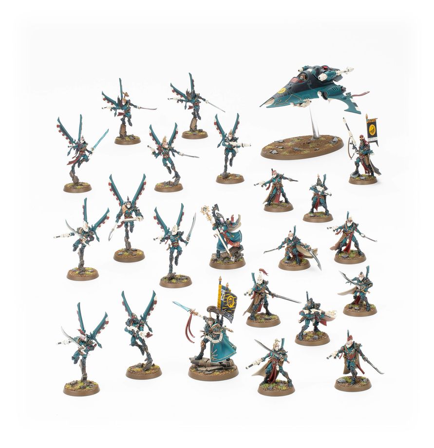 Warhammer 40k: Aeldari Corsairs Battleforce: Eldritch Raiders | Gate City Games LLC
