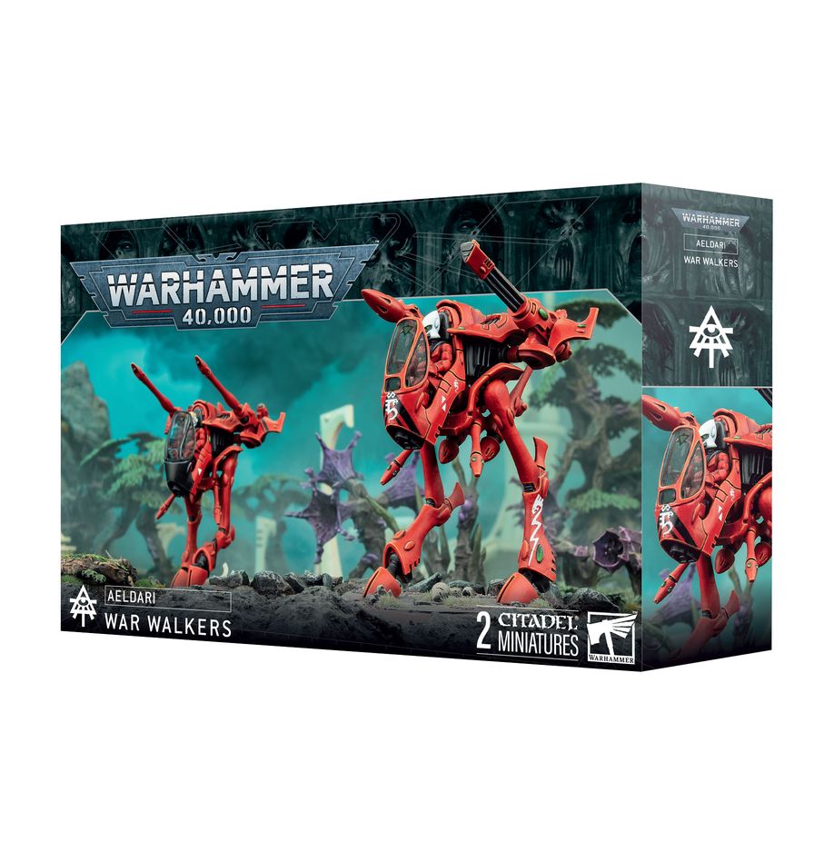 War Hammer 40k: Aeldari War Walkers | Gate City Games LLC