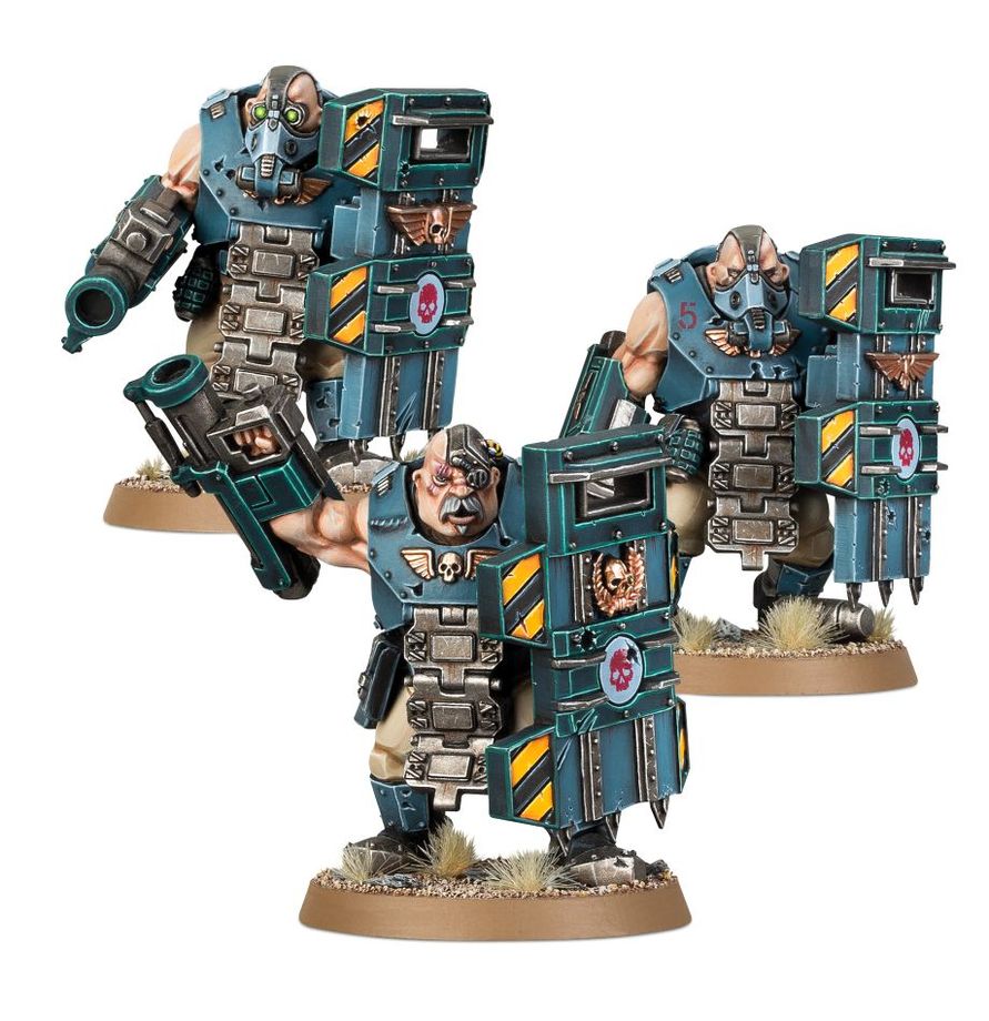 Warhammer 40,000 Astra Militarum Bullgryns | Gate City Games LLC