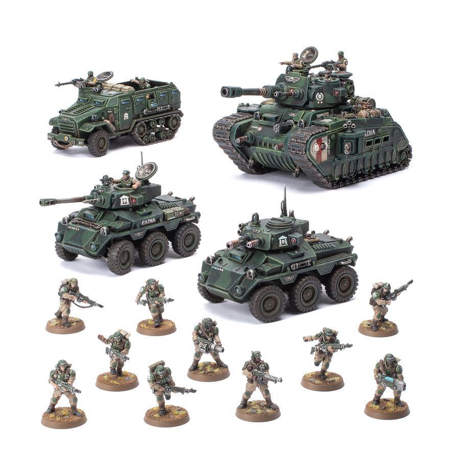 Warhammer 40K: Armageddon: Astra Militarum Battalion | Gate City Games LLC