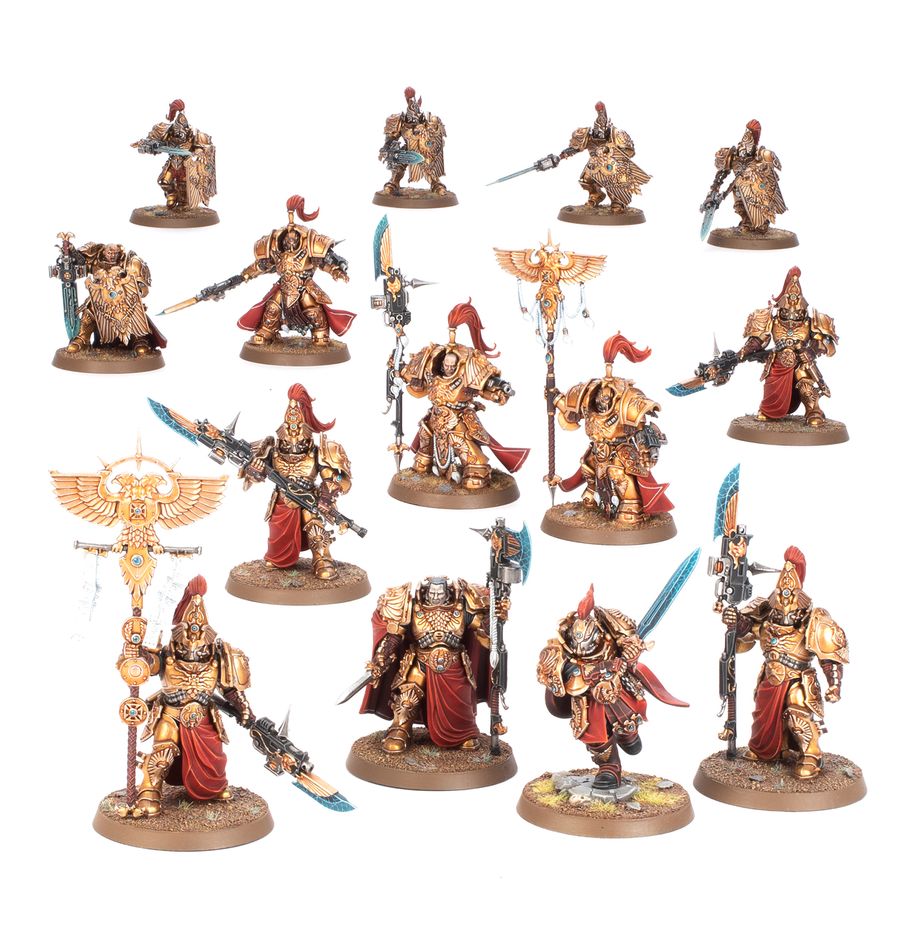 Warhammer 40k: Custodes: Combat Patrol: Adeptus Custodes | Gate City Games LLC