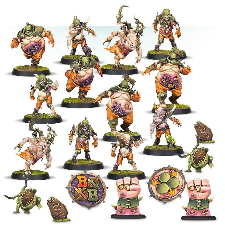 Nurgle’s Rotters - Nurgle Blood Bowl Team | Gate City Games LLC