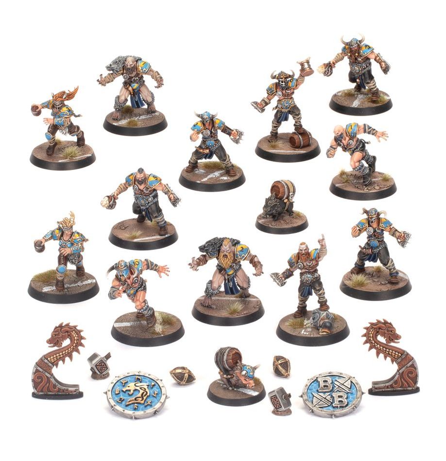 Norse Blood Bowl Team: Norsca Rampagers | Gate City Games LLC