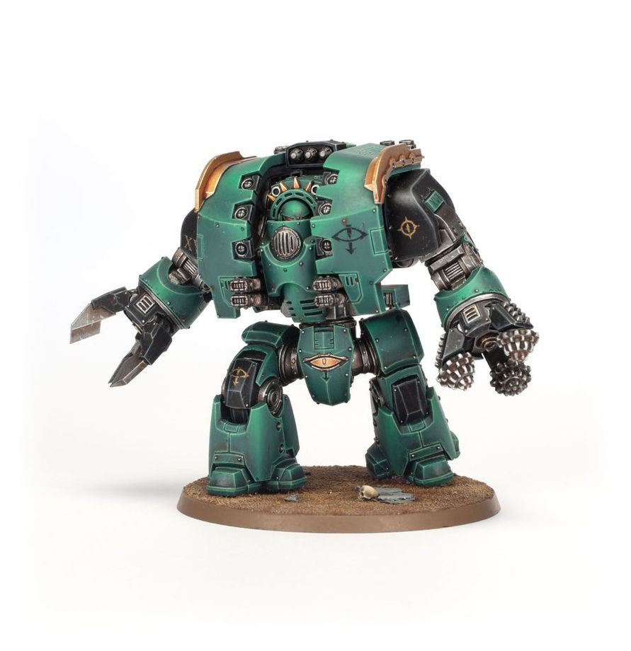 Warhammer The Horus Heresy: Legiones Astartes: Leviathan Siege Dreadnought with Claw & Drill Weapons | Gate City Games LLC