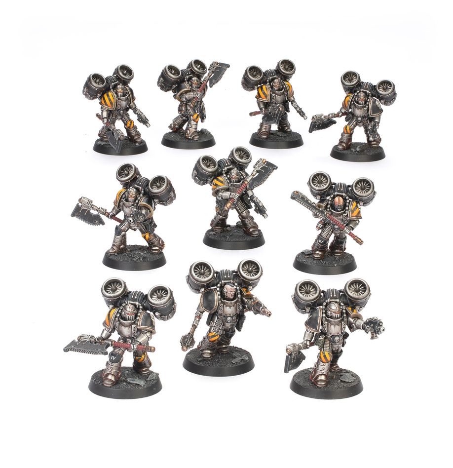 Warhammer; The Horus Heresy MKII Assault Squad Legiones Astartes | Gate City Games LLC