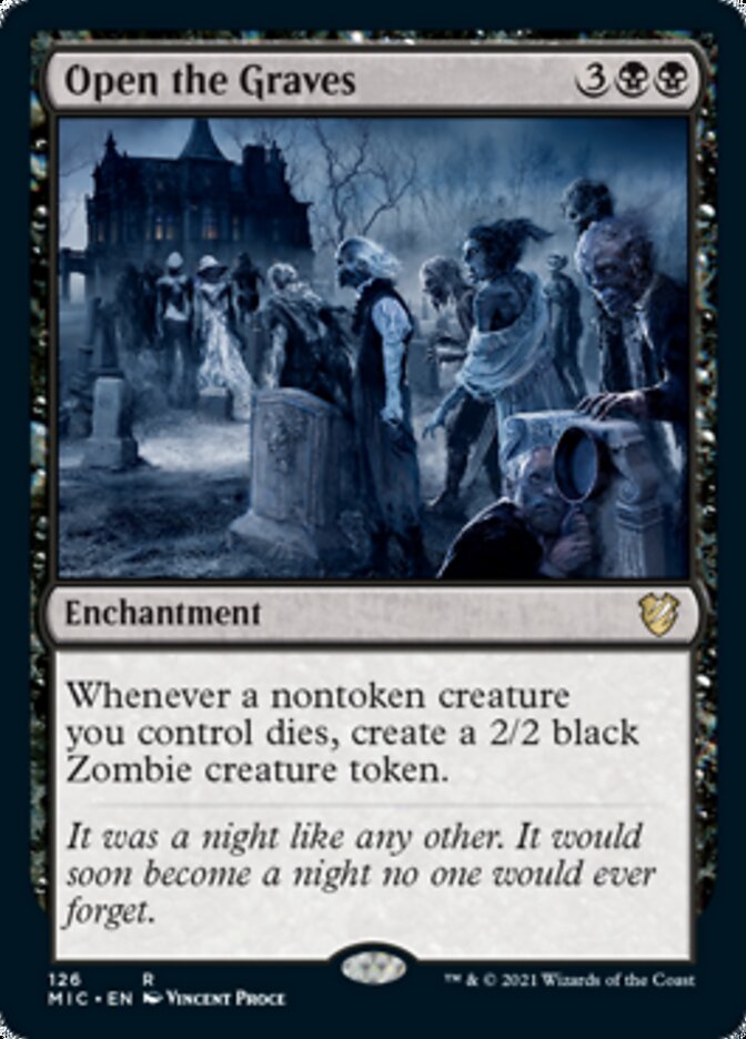 Open the Graves [Innistrad: Midnight Hunt Commander] | Gate City Games LLC