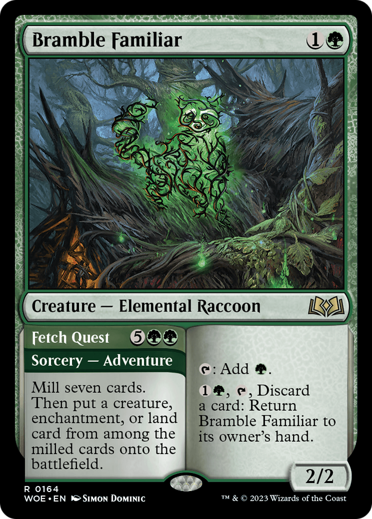 Bramble Familiar // Fetch Quest [Wilds of Eldraine] | Gate City Games LLC