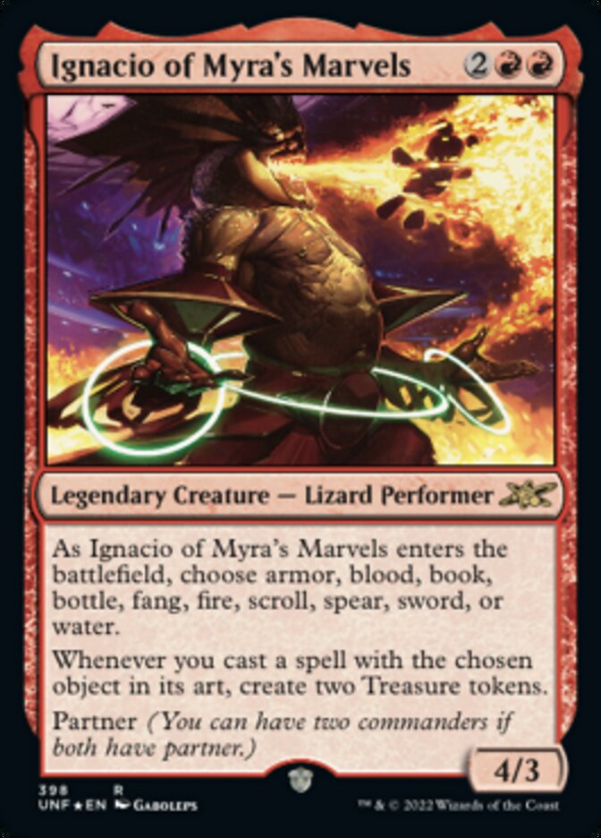 Ignacio of Myra's Marvels (Galaxy Foil) [Unfinity] | Gate City Games LLC