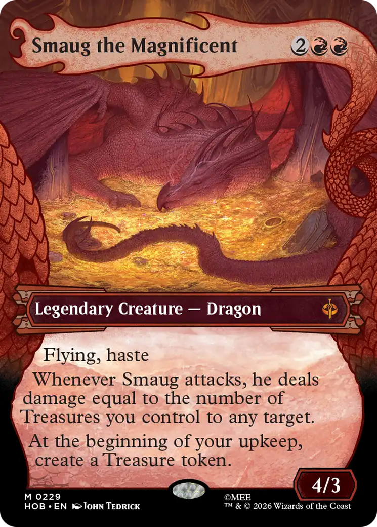 Smaug the Magnificent (Showcase) [The Hobbit] | Gate City Games LLC