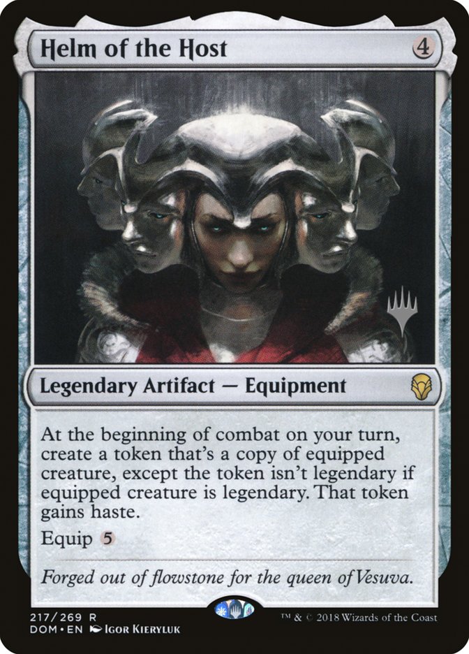 Helm of the Host (Promo Pack) [Dominaria Promos] | Gate City Games LLC