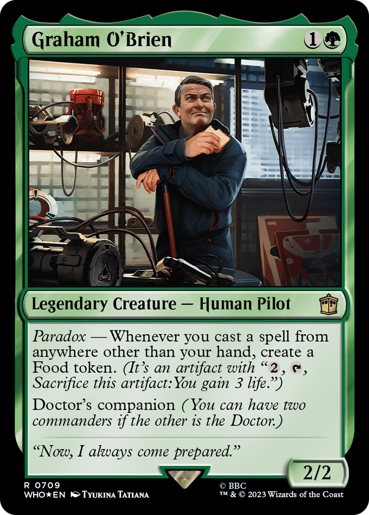 Graham O'Brien (Surge Foil) [Doctor Who] | Gate City Games LLC