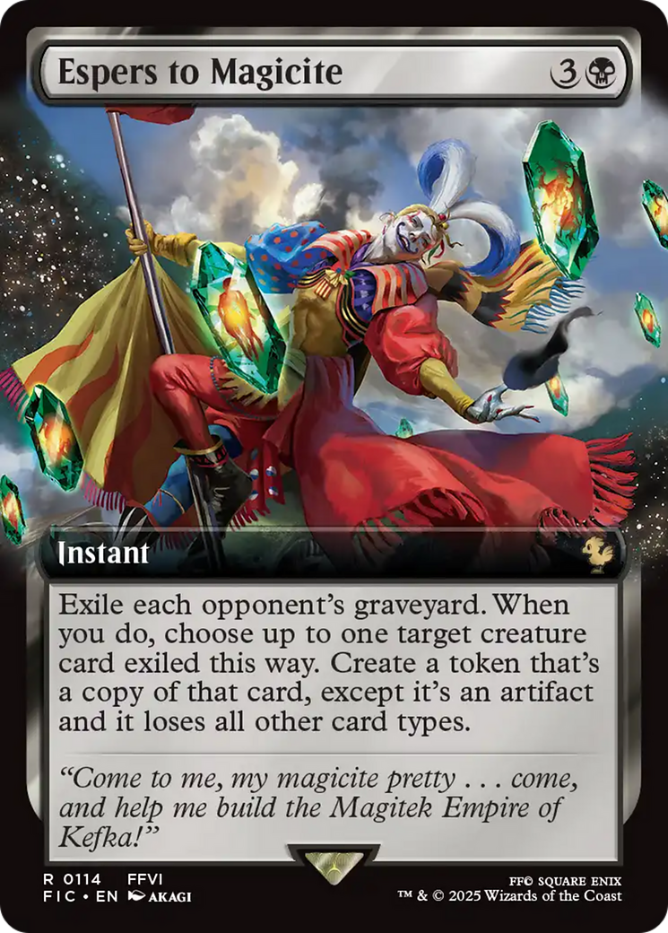Espers to Magicite (Extended Art) [FINAL FANTASY Commander] | Gate City Games LLC