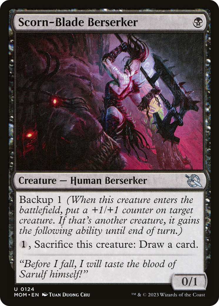 Scorn-Blade Berserker [March of the Machine] | Gate City Games LLC