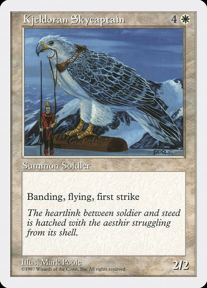Kjeldoran Skycaptain [Fifth Edition] | Gate City Games LLC