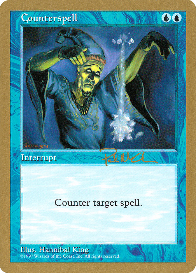 Counterspell (Paul McCabe) [World Championship Decks 1997] | Gate City Games LLC