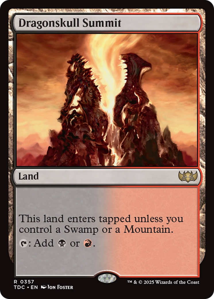 Dragonskull Summit [Tarkir: Dragonstorm Commander] | Gate City Games LLC