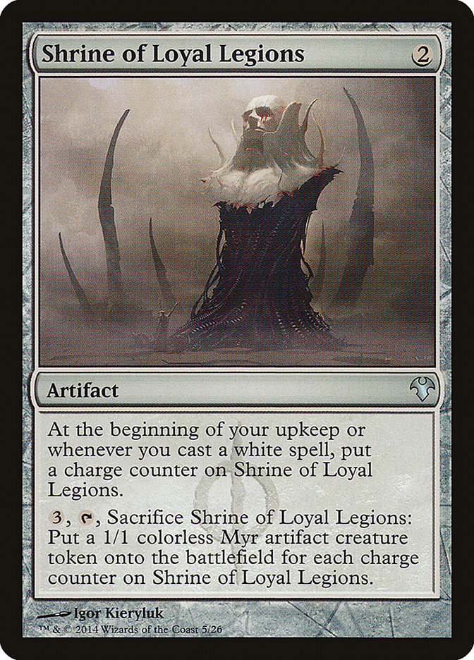 Shrine of Loyal Legions [Modern Event Deck 2014] | Gate City Games LLC