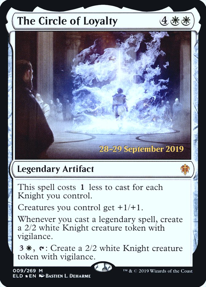 The Circle of Loyalty [Throne of Eldraine Prerelease Promos] | Gate City Games LLC