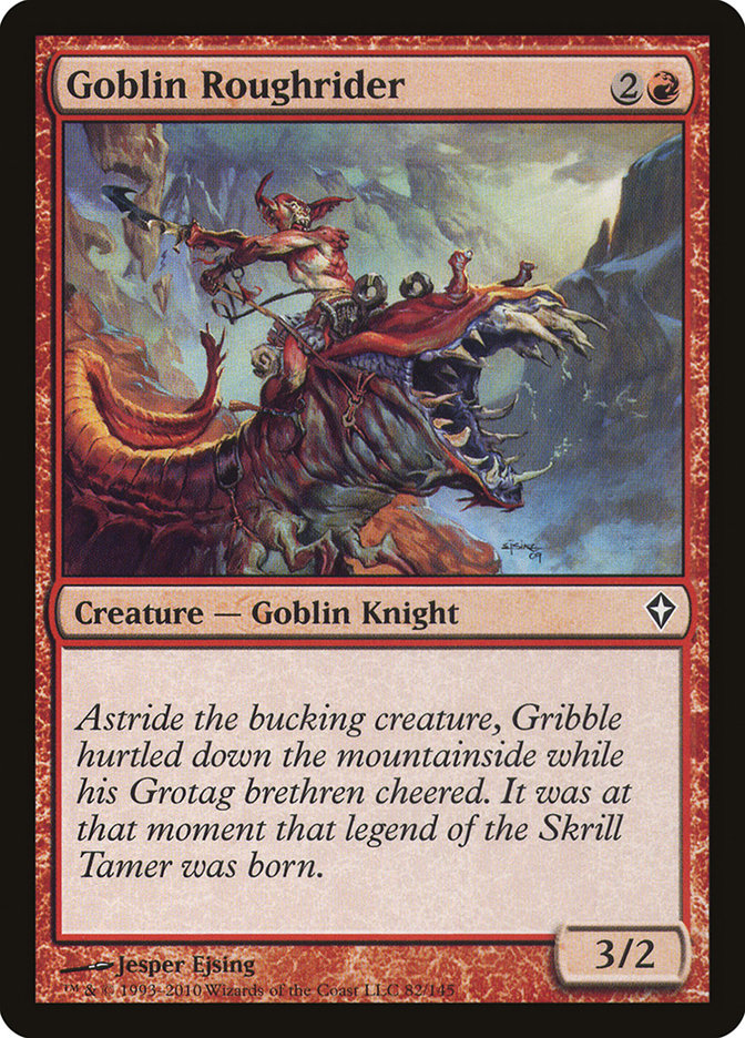 Goblin Roughrider [Worldwake] | Gate City Games LLC