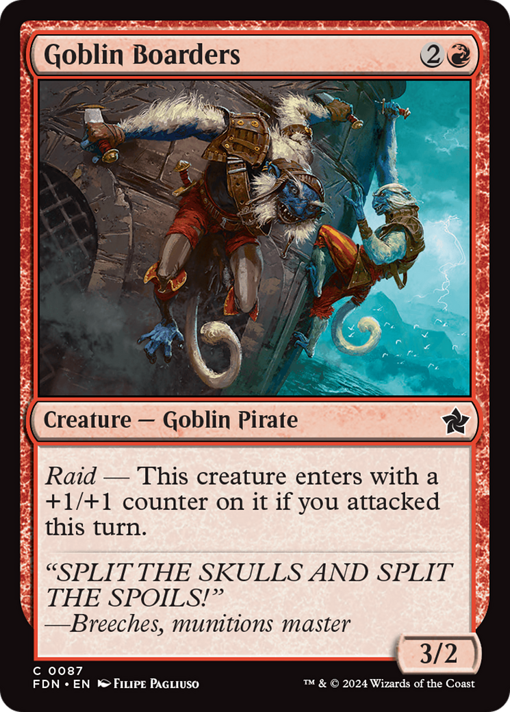 Goblin Boarders [Foundations] | Gate City Games LLC