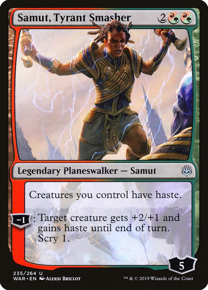 Samut, Tyrant Smasher [War of the Spark] | Gate City Games LLC