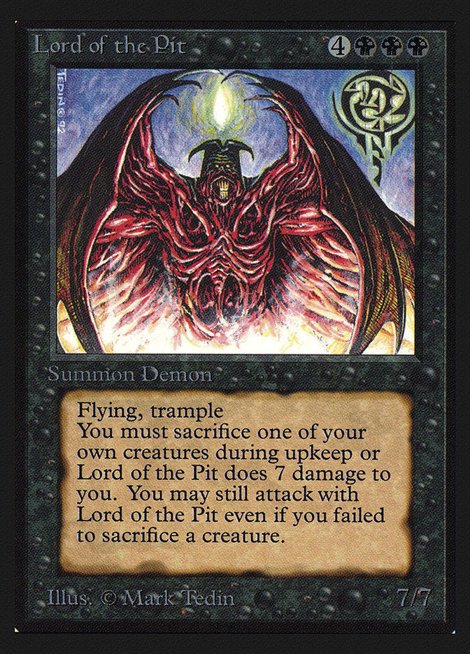 Lord of the Pit [International Collectors' Edition] | Gate City Games LLC