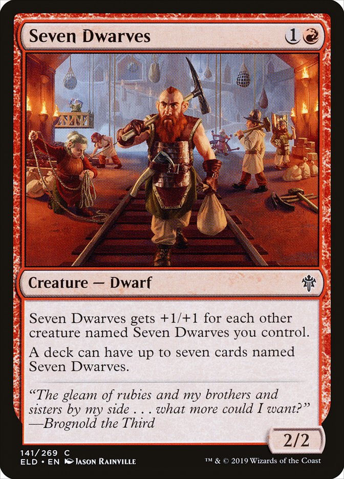 Seven Dwarves [Throne of Eldraine] | Gate City Games LLC